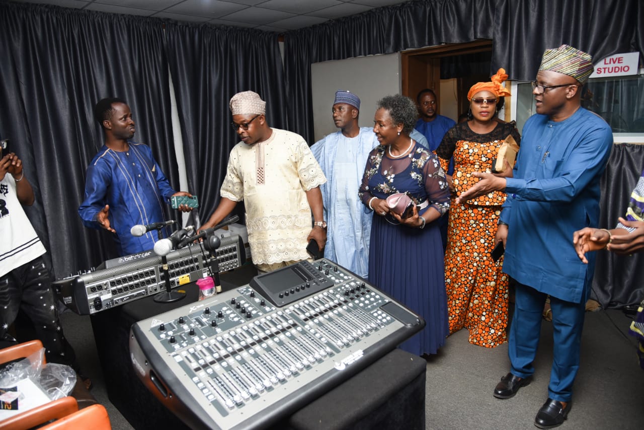 Members of the 12th Governing Council led by the Chairman, Engr. Prof Maureen Etebu and some members of the Management Committee