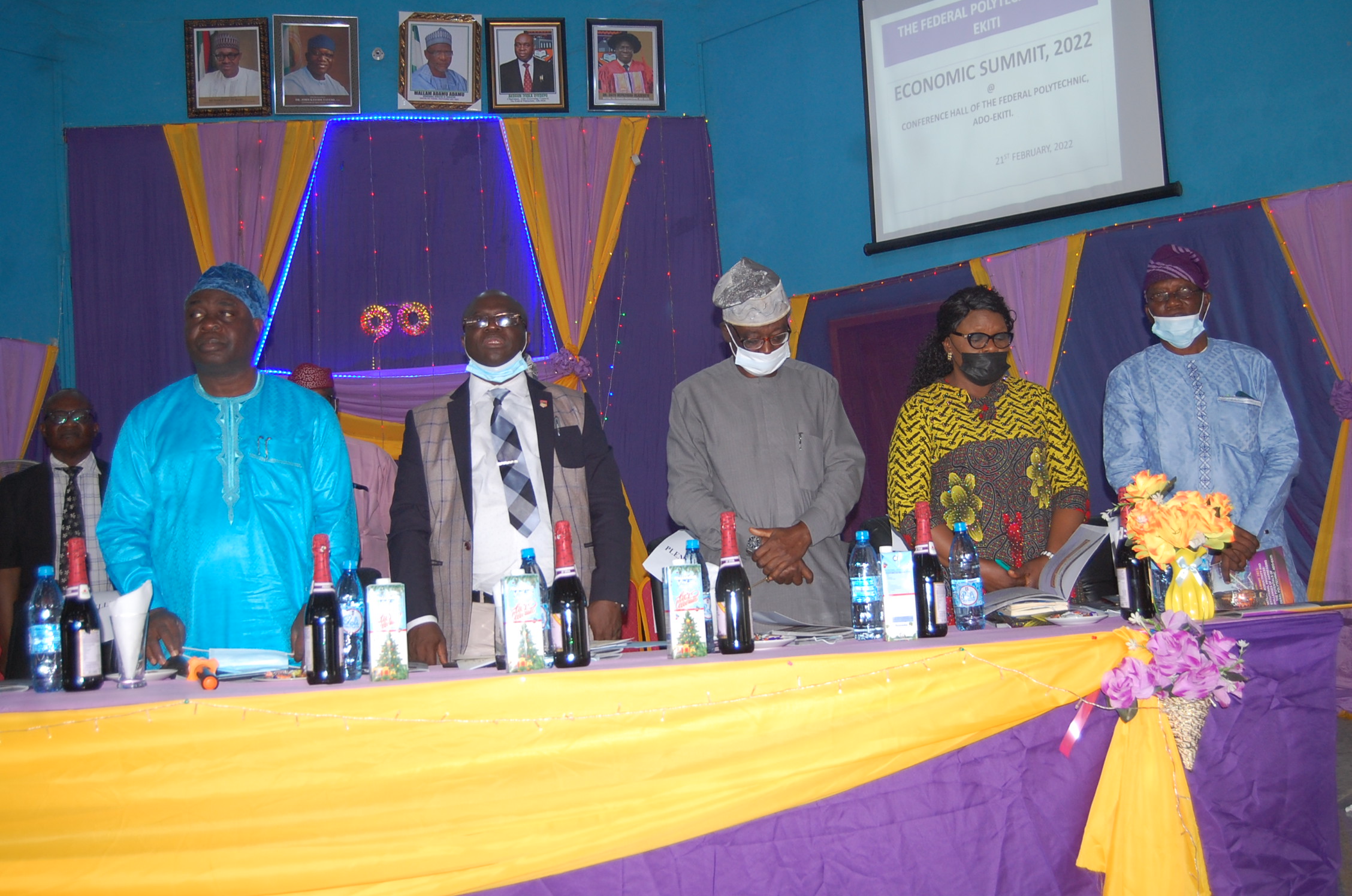 Communique for The 1st Economic Summit of the Federal Polytechnic, Ado-Ekiti Held On The 22nd February, 2022​